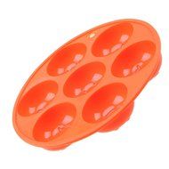 Whosee 4 Pack Smile Face Art Silicone Cake Candy Cookie Ice Chocolate Mold Bakeware Tray Decor Random Color N5
