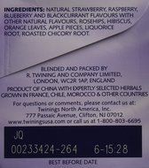 Twinings Herbal Wild Berries Bagged Tea, 20 Count N2