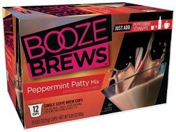 Booze Brews Hot Buttered Rum, 12 Count (Compatible with 2.0 Keurig Brewers) N3