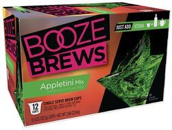 Booze Brews Hot Buttered Rum, 12 Count (Compatible with 2.0 Keurig Brewers) N11