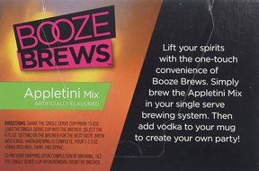 Booze Brews Hot Buttered Rum, 12 Count (Compatible with 2.0 Keurig Brewers) N15