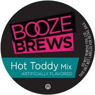 Booze Brews Hot Buttered Rum, 12 Count (Compatible with 2.0 Keurig Brewers) N24