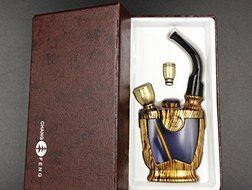 Love＆Fun Brand New woodgrain Portable Mini Tobacco Hookah Pipe (woodgrain)
