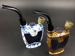 Love＆Fun Brand New woodgrain Portable Mini Tobacco Hookah Pipe (woodgrain) N4