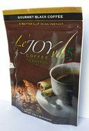 Le'JOYva-5 Coffee by Joy to Live - Five Super Foods Instant Black Coffee - 30 Packets (Infused with Ganoderma...