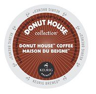 Donut House Light Roast Coffee K-Cups, K-Cup Portion Count for Keurig K-Cup Brewers (Count of 80) N2