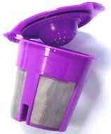 Keurig Reusable Refilable 2.0 &amp; 1.0 K Cup (1) NEW Improved Fit all K Cup Keurig Brewers Includes 1 Free 2 oz.... N4