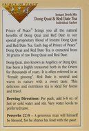 Prince of Peace Dong Quai &amp; Red Date Instant Tea 10 Tea Bags (Pack of 2) N3