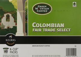 Colombian Fair Trade Select - Two 80 Count Boxes (160 Total) K-Cups Coffee For Keurig Brewers (Medium Roast)