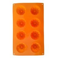 Fanhesheng 6-Cavity Savarin Silicone Mold for Donut, Cake, Bread, Cupcake, Cheesecake, Cornbread, Muffin, Brownie... N2