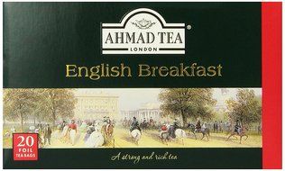 Ahmad Tea English Breakfast Tea, 20-Count Boxes (Pack of 6) N3
