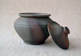 Handmade Cooking Pot Eco - Friendly Ceramic Clay Kitchen Artisan Cookware N5