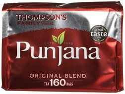 Punjana Original Blend Classic English 160 Tea Bags (Amazing Taste)