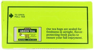 Bigelow Green Tea, 40-Count Boxes (Pack of 6)