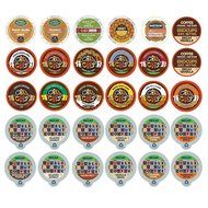 Custom Variety Pack Decaf Flavored Coffee Single Serve Cup for Keurig K cup &ndash; 40 Count N2
