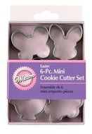 Wilton Easter 6 pc Mini Metal Cookie Cutter Set