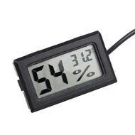 Black Mini Thermometer Hygrometer Gauge Humidity Meter Digital LCD Monitor Tmpg / 2 X 1.5v Button Lr44 Batteries... N2