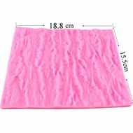 Mujiang Tree Bark texture Design Cake Decorating Supplies Fondant Impression Mat N4