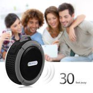 MEMTEQ Wireless Bluetooth 3.0 Waterproof Outdoor / Shower Speaker, with 5W Speaker/Suction Cup/Mic/Hands-Free... N9