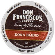 Don Francisco Family Reserve Single Serve Coffee, Kona Blend, 12 Count, 4.44oz Box (Pack of 3) N4