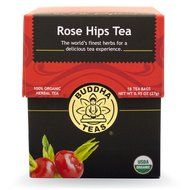 Rosehips Tea - Organic Herbs - 18 Bleach Free Tea Bags