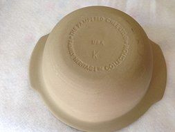 Pampered Chef Family Heritage Stoneware 8" Mini Round Baker Lid / Bowl