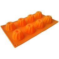Fanhesheng 6-Cavity Savarin Silicone Mold for Donut, Cake, Bread, Cupcake, Cheesecake, Cornbread, Muffin, Brownie... N3
