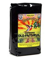 Old Faithful Espresso Medium Dark Full-City Roast, From Nectar of Life. Whole Bean Coffee, Gourmet Coffee. Cr&egrave;me... N3