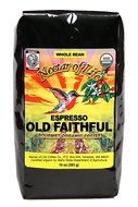 Old Faithful Espresso Medium Dark Full-City Roast, From Nectar of Life. Whole Bean Coffee, Gourmet Coffee. Cr&egrave;me... N5