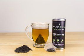 Energy Tea - High Caffeine Earl Grey Black Tea - 150 Mg Of Caffeine Per Bag (16 Tea Sachets) N2