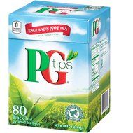 PG Tips Black Tea Pyramids, 80 Count N10
