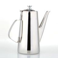 Lautechco Stainless Steel Coffee Hot Water Coffee Pot Espresso Coffee Server (2L) N2