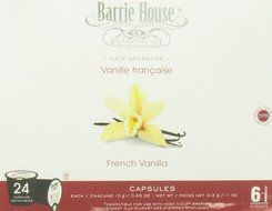 Barrie House French Vanilla Single Cup Capsules, 24 Count N5