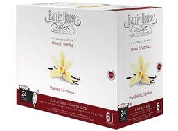 Barrie House French Vanilla Single Cup Capsules, 24 Count N7