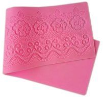 Beauty Clubs Cake Decoration Tool Rose lace Silicone Mould Lace Cupcake Mat
