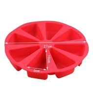 MING Food Grade Silicone Gel Baking Cake Molds Muffin Pudding Pancake Mould Jelly Form Cupcake Triangle Shape...