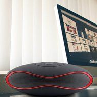 UEB Portable Bluetooth Stereo Speaker with Built-in Microphone, FM, Handsfree Call Function, Support TF Card Playing... N3