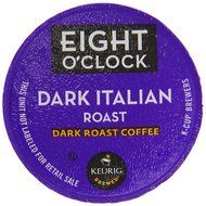 Eight O'Clock Coffee Dark Italian Roast K-Cups, 24-Count (Pack of 2) N3