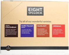 Eight O'Clock Coffee Dark Italian Roast K-Cups, 24-Count (Pack of 2) N4