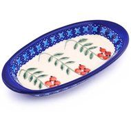 Ceramika Bona H7285G Polish Pottery Ceramic Condiment Dish Hand Painted, 6-Inch