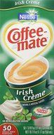 Coffee-Mate Irish Creme Liquid Creamer 50 Single Serve 3/8 FL OZ N4