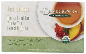 Davidson's Tea Hibiscus Flower, 100-Count Tea Bags N4
