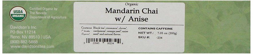 Davidson's Tea Hibiscus Flower, 100-Count Tea Bags N5