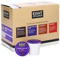 Eight O'Clock Coffee Dark Italian Roast K-Cups, 24-Count (Pack of 2) N8