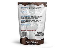 Overcaf Coffee Dark Roast Espresso Grind High Caffeine Fresh Beans Coffee (1 Pound)