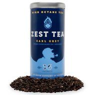 Energy Tea - High Caffeine Earl Grey Black Tea - 150 Mg Of Caffeine Per Bag (16 Tea Sachets) N6