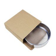 SZHTSWU Professional Round Stainless Steel Flour Sieve with 40 Mesh(4.5Inch, 18/8 Steel) N8