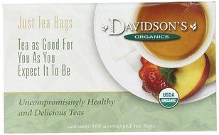 Davidson's Tea Hibiscus Flower, 100-Count Tea Bags N23