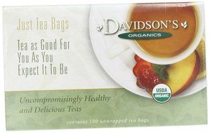 Davidson's Tea Hibiscus Flower, 100-Count Tea Bags N27