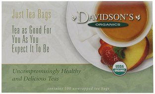 Davidson's Tea Hibiscus Flower, 100-Count Tea Bags N30